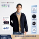 TOMMY HILFIGER【輕舒適】25春夏男裝防潑水休閑運(yùn)動(dòng)輕薄連帽夾克外套 藏青色DW5 L （推薦：150-165斤）