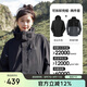 駱駝（CAMEL）CamelTex戶外御寒沖鋒衣男女同款防油污外套三合一登山服  L