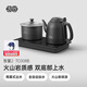 吉谷（K·KOU）全自動(dòng)雙底部上水電熱水壺電燒水壺電茶壺 茶臺燒水壺一體桌茶具套裝泡茶【1.2L+0.8L】 TC008B