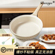 DEZZYS德國麥飯石不粘鍋鍋具套裝煎鍋炒鍋奶鍋湯鍋四件套電磁爐燃氣通用 麥飯石煎鍋 28cm