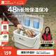 牧高笛（MOBIGARDEN）寒霜22L保溫箱 戶外露營大容量儲物收納保鮮箱 NX23684002 月影白