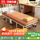 莎妮貝娜折疊床單人床家用成人午休床辦公室折疊簡(jiǎn)易床午睡躺椅行軍陪護床 海綿款貓爪皮60*190【附8輪】