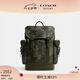 蔻馳（COACH）【七夕禮物】新款?yuàn)W萊男士經(jīng)典標(biāo)志迷彩印花HITCH雙肩包大容量 經(jīng)典標(biāo)志迷彩
