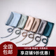 枕水人家絲綢家紡 真絲枕巾100%桑蠶絲舒適柔軟重磅純色北歐風(fēng) 【如夢(mèng)令 枕巾】顏色隨機(jī) 48cm*74cm 一對(duì)
