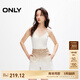 ONLY夏季辣妹時尚潮流寬松喇叭牛仔短褲女|124243040 E14 樹皮棕色 M (165) 68A