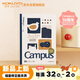 國譽(yù)（KOKUYO）B5/40張/8mm點(diǎn)線(xiàn)2025年Campus50周年限定插畫(huà)師無(wú)線(xiàn)裝訂本軟抄本五十夜物語(yǔ)1本W(wǎng)CN-CNB14E29