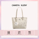 CAMISTA KLIZNY輕奢包包女包大容量時(shí)尚單肩托特包七夕情人節生日禮物送女友老婆 CK-米白色-專(zhuān)屬禮盒