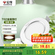 公牛（BULL）LED筒燈天花燈MT-B006B-AS白色金屬筒燈6W3寸3000K 開孔70-85mm