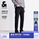 杰克·瓊斯（JACK&JONES）25年男裝秋季牛仔褲男903直筒石墨烯長褲子黑色微彈品牌牛仔男褲 A16深灰牛仔 30 170 W30/L30