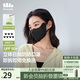 beneunder日拋防曬口罩女全臉防曬面罩防紫外線UV33924漫暮黑（x7）S