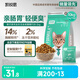 凱銳思全價(jià)凍干雙拼成貓糧2.0生骨肉高蛋白護腸胃鮮雞肉貓糧20斤