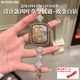 表帶哥適用蘋(píng)果手表serie s10表帶手鏈鏈條創(chuàng  )意可愛(ài)款apple iwatchS9/S11/8/7四葉草鏈式表帶女生禮物玫