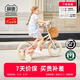Montresor萌獸兒童自行車女孩男孩中大童3-6歲6-10-12歲學生腳踏車單車童車 花蕊粉 16寸 【超輕款】