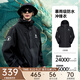 駱駝蛟龍沖鋒衣男女士防潑單層戶(hù)外防風(fēng)運動(dòng)外套城市輕戶(hù)外 幻影黑 男女同款，單層730 L