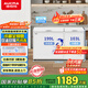 澳柯瑪（AUCMA）302升家用冰柜 雙溫雙箱大容量冷柜 臥式冰柜雪糕柜雙溫冷柜 冷藏全銅管 BCD-302CNE 國家補貼