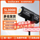 神牛SL-300W III三代常亮影視燈LED補光燈影棚攝影燈電影錄像廣告拍照視頻直播柔光大功率 【白光版】神牛SL300W三代補光燈官方標配