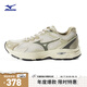 美津濃（MIZUNO）男女跑步運動鞋 緩震透氣 網(wǎng)面拼接 反光標(biāo)識 RACER S 41碼