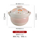 伊倫絲日本進(jìn)口萬(wàn)古燒砂鍋土鍋山茶花小森林飯煲雙蓋土鍋煮粥煲仔燉湯鍋 山茶花雙蓋土鍋2合 1.1L