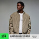 CHINISM CH赤塵基礎(chǔ)款飛行員夾克外套男士秋冬加厚棉衣美式復(fù)古情侶棉服 黃綠色 L