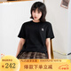 美職棒（MLB）官方 2025新款短袖T恤男女同款韓版透氣寬松半袖N(xiāo)Y上衣女裝夏季 紐約洋基隊(duì)/黑色（25新款） M (170)