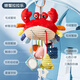 欣格嬰兒抽抽樂(lè)嬰兒車掛件玩具0-1歲抬頭練習(xí)掛件床鈴床掛螃蟹拉拉樂(lè)