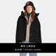 加拿大鵝（Canada Goose）Tofino女士防雨夾克戶外沖鋒衣外套雨衣 5632W 61 黑色 L