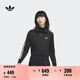 adidas經(jīng)典復(fù)古運動立領(lǐng)夾克外套女裝春季阿迪達(dá)斯官方三葉草 黑色(推薦選大一碼)   S