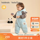巴拉巴拉balaOne童裝兒童羽絨服連體衣2025冬裝哈衣爬服萌趣208425120204