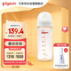 貝親（Pigeon）PPSU寬口徑自然實(shí)感防脹氣奶瓶330ml L號奶嘴 6個(gè)月+ AA193