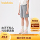 巴拉巴拉童裝兒童短褲女童2025夏裝速干運(yùn)動(dòng)褲子時(shí)尚中大童潮208225110003