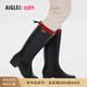 AIGLE艾高戶外運(yùn)動(dòng)休閑時(shí)尚Myrica經(jīng)典高幫膠靴女士靴子 海軍藍(lán) NB662 38