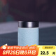 龍泉青瓷茶葉罐金屬迷你密封陶瓷茶罐便攜旅行小罐家用茶葉盒防潮小號(hào)收納 哥窯粉青開片