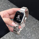 泰閣詩(shī)雅適用蘋(píng)果手表iwatch S11/10/9表帶小蠻腰一珠鋼帶Apple Watch Ultra2小蠻腰樹(shù)脂表帶s8/7/6/SE腕帶 【小蠻腰一珠鋼帶】星光色 適用38/40/41/S10【4