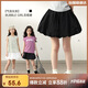 LUSON陳大豬童裝女童裙子夏季2025新款女孩泡泡裙兒童半身裙短款