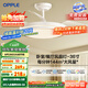 歐普（OPPLE）風(fēng)扇燈吊扇燈多檔調(diào)色LED照明Ra95北歐餐廳臥室吊燈品風(fēng)白 包安裝
