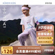 愛(ài)慕兒童（AIMER KIDS）涼感防曬A類(lèi)高彈運動(dòng)長(cháng)褲子男女童闊腿褲 直筒長(cháng)褲-晨曦紫 160