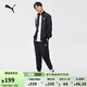 彪馬（PUMA）戶外健身訓(xùn)練跑步運(yùn)動(dòng)套裝男新款春秋休閑外套長褲687648 黑色-01 XL
