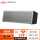 漫步者（EDIFIER） M380 無線藍牙音箱迷你便攜式音響插卡手機電腦小喇叭戶外低音炮 金屬銀