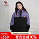 駱駝（CAMEL）【鋒芒】沖鋒衣款戶外三防透氣硬殼單沖男女同款中性外套
