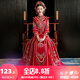 泰勒馬?。═AILEMARTIN）秀禾服2025新款新娘中式婚紗結婚禮服敬酒服嫁衣龍鳳褂婚服 511雙袖 M