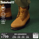添柏嵐（Timberland）官方男鞋大黃靴高幫靴戶外防潑水皮革偏大|A6FEEA6FEE754/小麥色41