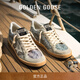 Golden Goose女鞋Ball Star復(fù)古內(nèi)增高灰亮片臟臟鞋GGDB 銀色/冰灰 37 (235mm)