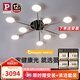 Paulmann P德國柏曼客廳護(hù)眼吸頂燈 臥室書房漫反射LED全光譜燈具【包安裝】