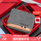 蔻一（Cnoles）短款男士錢(qián)包時(shí)尚商務(wù)多功能多卡位皮錢(qián)夾零錢(qián)包禮盒裝生日禮物送父親男朋友老公實(shí)用 夢(mèng)幻灰