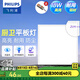 飛利浦（PHILIPS）LED集成吊頂燈平板燈廚房燈衛(wèi)生間浴室燈面板燈廚衛(wèi)鋁扣板燈具 【基礎(chǔ)防護(hù)鋁材】18w白光300x300