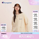 Champion冠軍開衫女2024秋季新款衛(wèi)衣外套簡約休閑美式復(fù)古潮牌 米白色 S