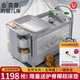 優(yōu)樂(lè)博（ULOP）星夢(mèng)折疊嬰兒床多功能床可移動(dòng)拼接寶寶床新生兒哄睡神器搖搖床 豪華頂配 一鍵折疊嬰兒床-星云灰 搖籃嬰兒床帶蚊帳尿布臺(tái)-送棕墊