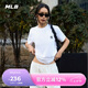 MLB短袖男女情侶百搭休閑經(jīng)典純色T恤25春季新款3ATSB0153-50WHS-L