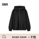 森馬（Semir）森柔棉|外套女慵懶落肩休閑風(fēng)chic秋季連帽寬松夾克101524108007