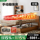 北陌家具滿(mǎn)滿(mǎn)箱體床全實(shí)木收納日式原木雙人白橡櫻桃木懸浮高箱儲物床 【櫻桃木】單床 (贈毛氈墊)#01 1800mm*2000mm 氣壓結構